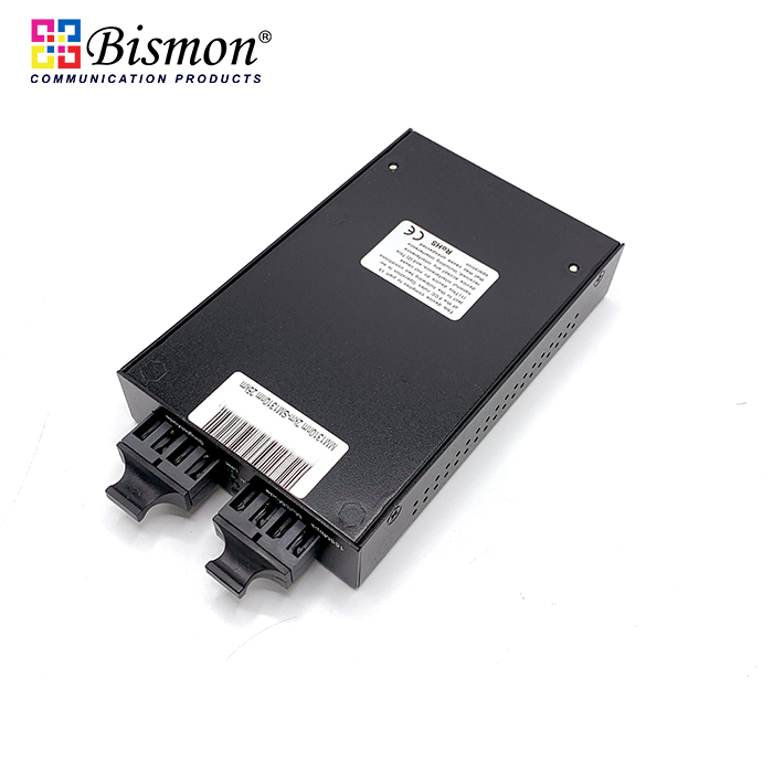 100Base-SX (MM, SC) to 100Base-LX (SM, SC) อุปกรณ์แปลงสัญญาณแสง